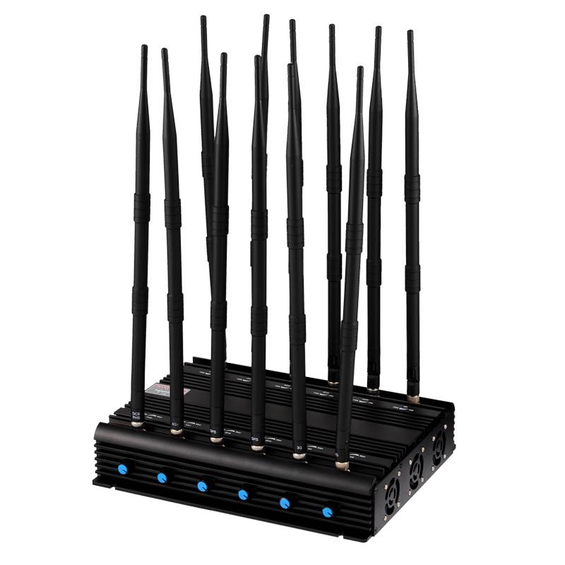 Amplitec 2g 3g 4g 5g Wifi GPS VHF Bluetooth Security Mobile Cell Phone Signal Jammer