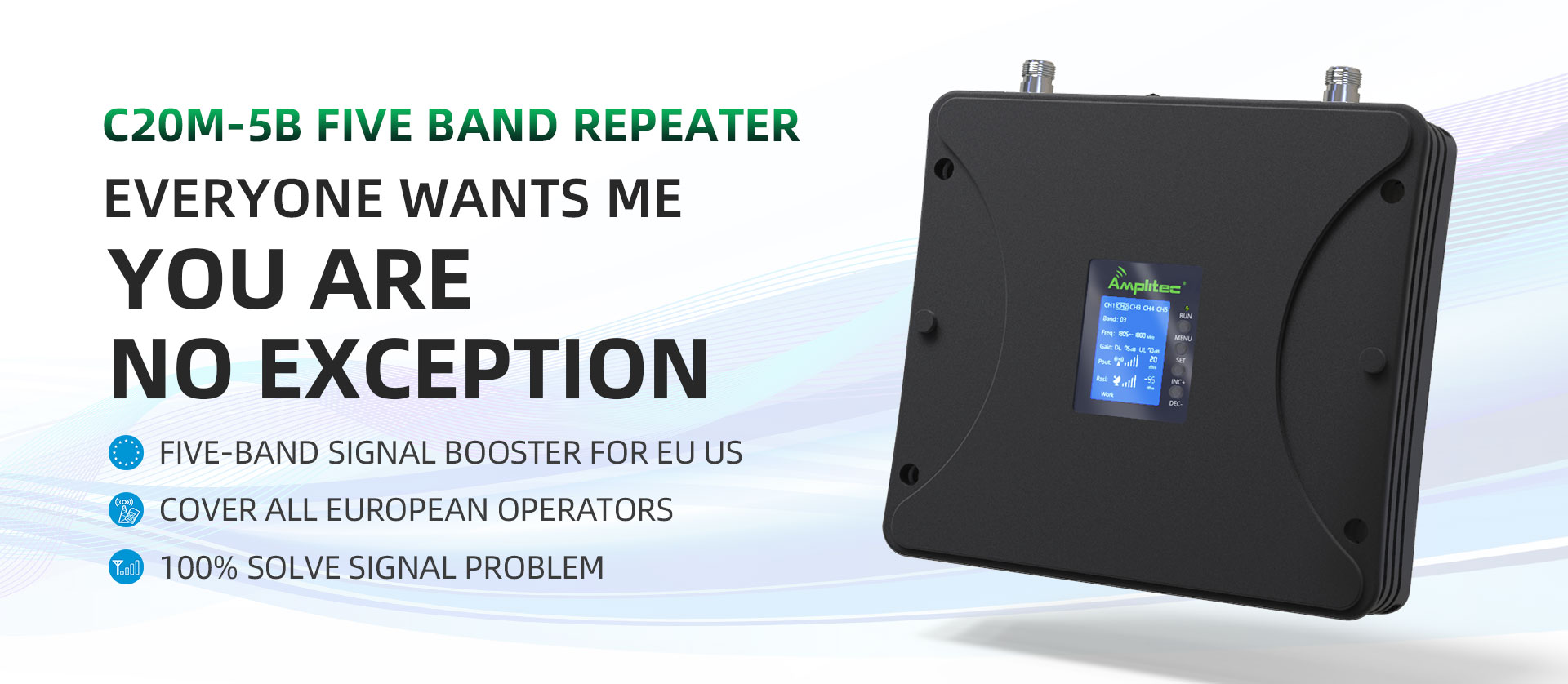 Five Bands Signal Repeater For All Country