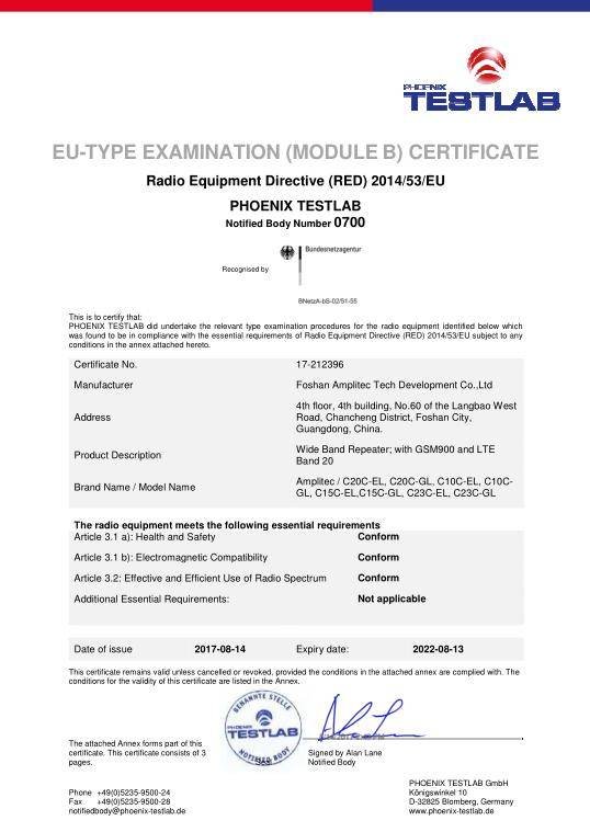 Certificación CE 4