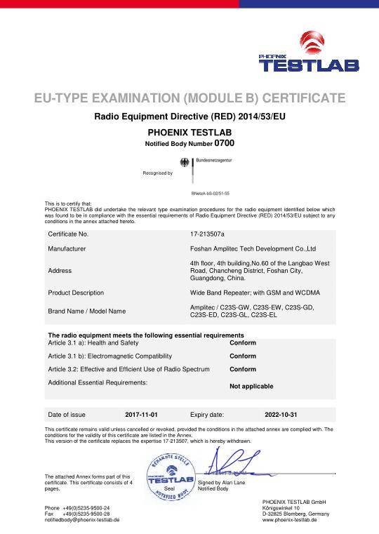 Certificación CE 5